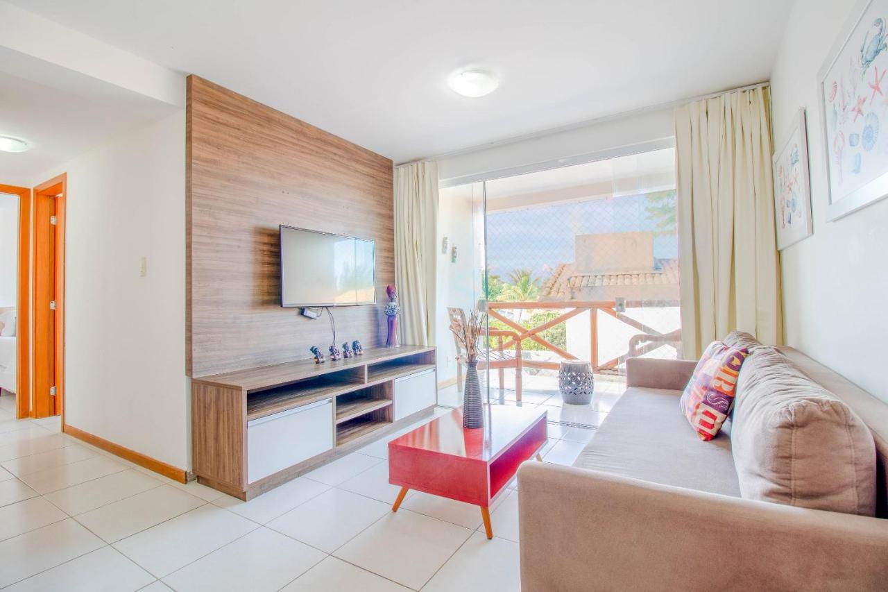 Gb24 Apt 2 Quartos Pe Na Areia - Paraiso Dos Corais Guarajuba Eksteriør bilde